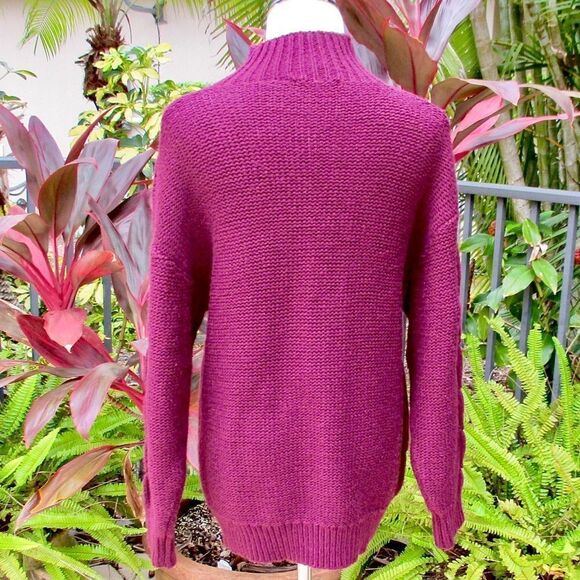 Express Mock Neck Knit Sweater - Picture 3 of 5